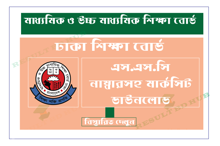 SSC Result 2023 Dhaka Board